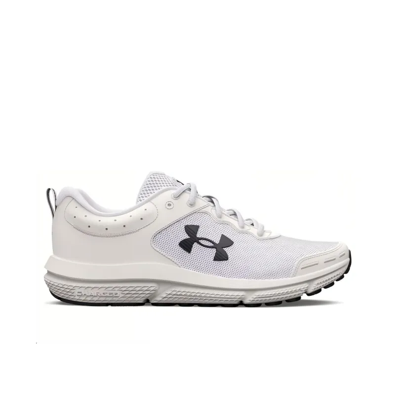 Under Armour Cushioning, Wear Resistant Low Top Running Shoes Unisex White-1