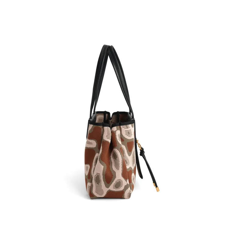 CHARLES&KEITH Fabric Bonded Polyurethane Synthetic Leather Shoulder Bag Women's Multi Composite Color-2