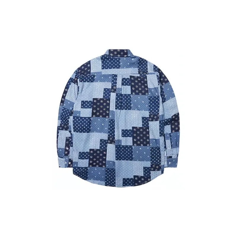 New Era x MLB SS24 New York Yankees Skate Collection Shirt Unisex Denim Blue-1