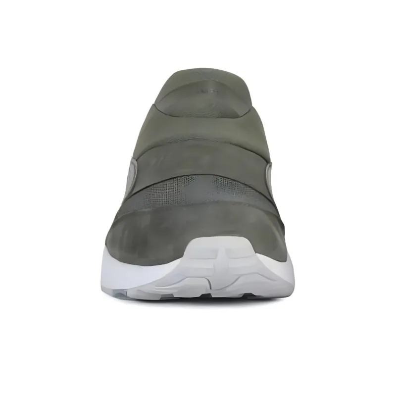 STAMPD x PUMA Trinomic Sock Cushioned Slip Resistant Low Top Casual Shoes Unisex Olive Green-2