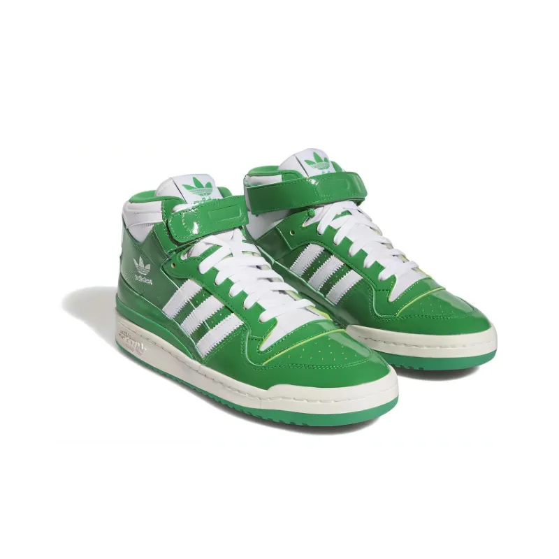 Forum Adidas Originals Mid 'Green White'-2