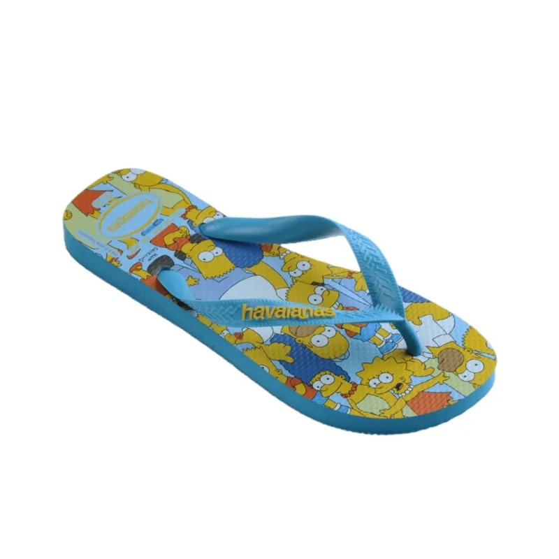 Havaianas Abrasion Resistant Flip Flops Men's Blue-1