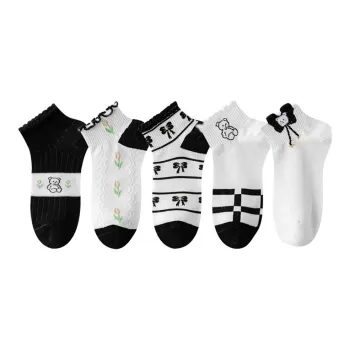 MIIOW No Show Socks Women's 5 Pack