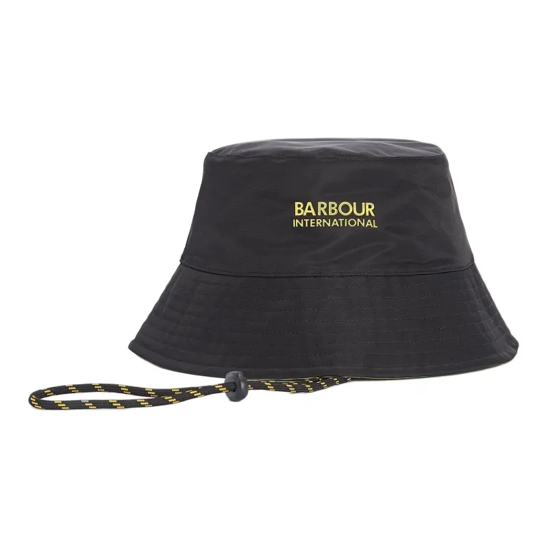 BARBOUR Cotton Bucket Hats Men's Black-2