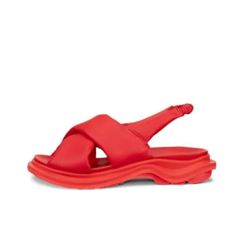 Ecco Beach Sandals Women's Red