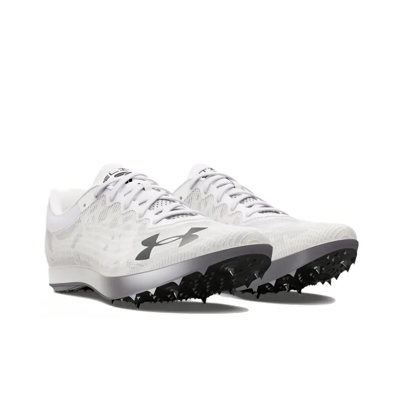 Under Armour Wear-resistant And Lightweight Low-Top Running Shoes Unisex White-2