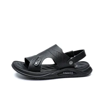 Spider King Beach Sandals Men's Black