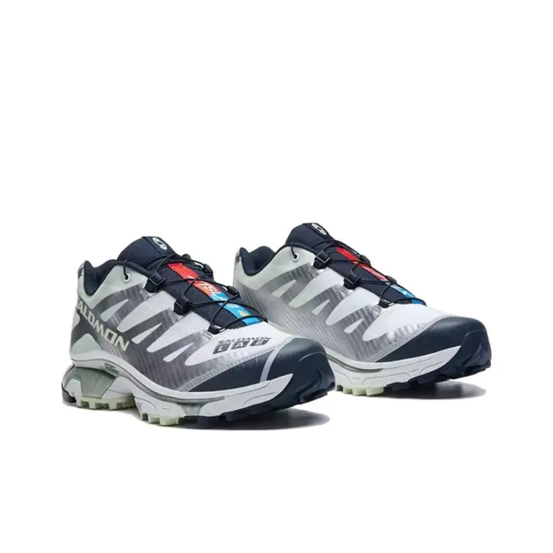 SALOMON XT-4 Cushioned Slip-Resistant Abrasion-Resistant Low-Top Casual Shoes Unisex Celadon Green-1