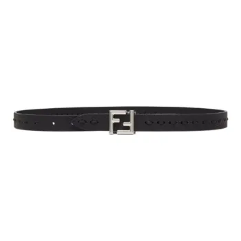 FENDI Ff Buckled Reversible Belt