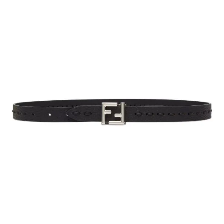 FENDI Ff Buckled Reversible Belt-0