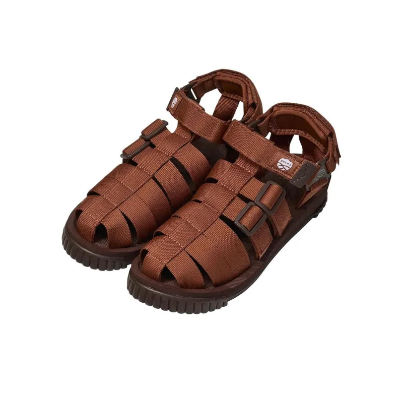 SHAKA Hiker Roman Sandals Unisex Brown-1