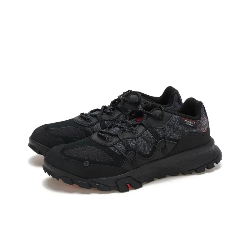 Timberland Garrison Trail Cushioning Slip Resistant And Abrasion Resistant Low Top Running Shoes Men's Black-4