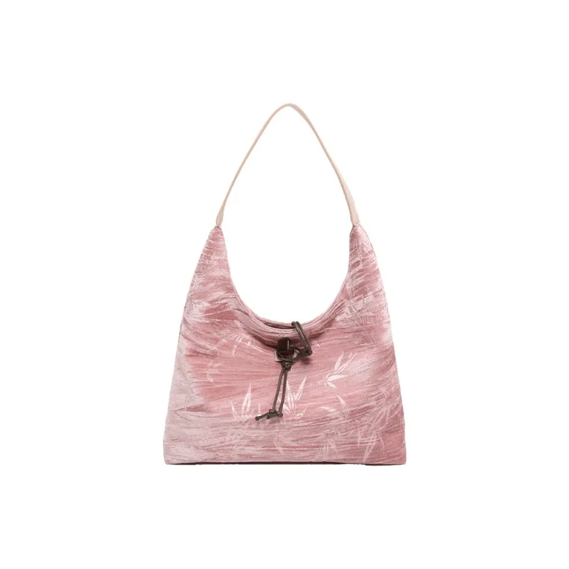 ALOENEY Velour Tote Bag, Shopping Bag, Shoulder Bag Women's Multicolor-3