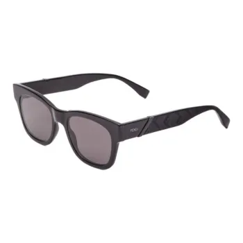 FENDI Square Sunglasses Men's Red