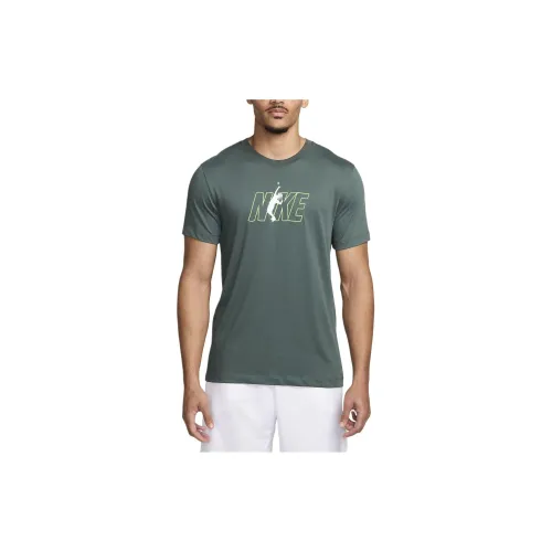 Nike Clothing T-Shirts Men Dark Green