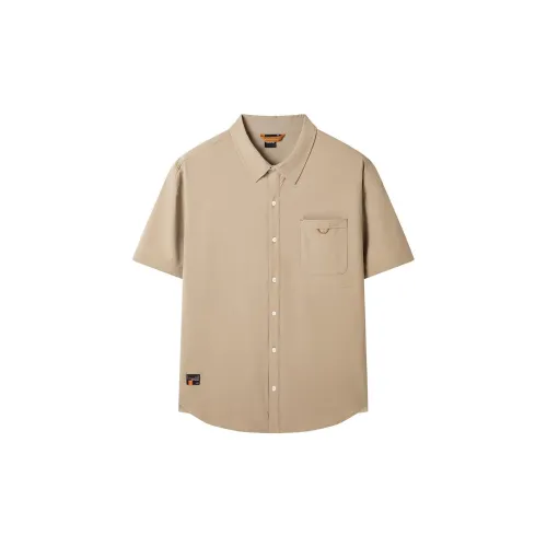 TOREAD Shirts Men Dark Khaki