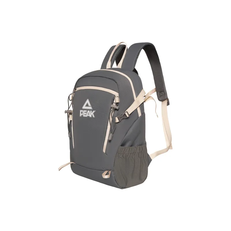 PEAK 300D Dobby Fabric Backpack Unisex Camel/Jasper/Black White-8