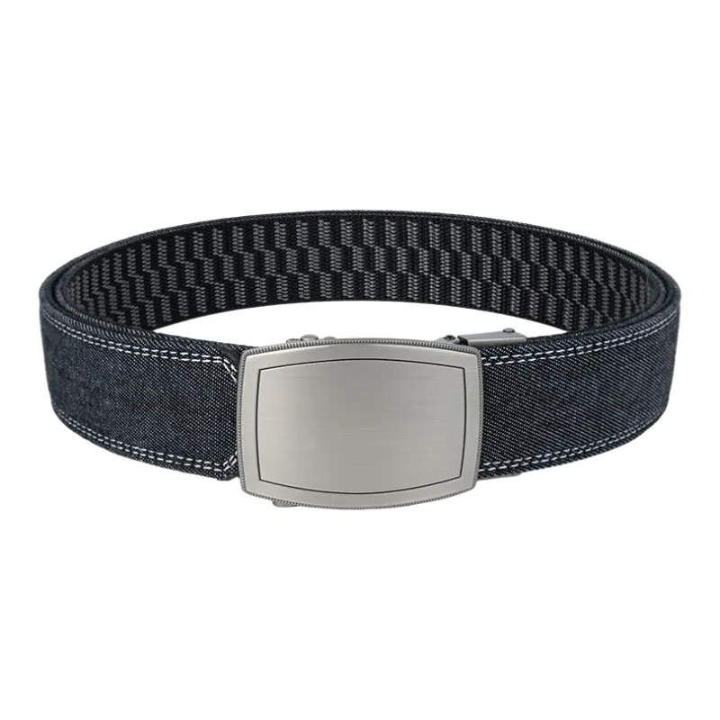 NINE NAIL Nine Section Spike Peaceful Life Buckle Denim Color Scheme Canvas Men's Belt Men's Width  3.5cm-14