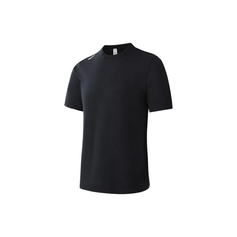 TAJEZZO Short Sleeved T Shirts Men's Black-1