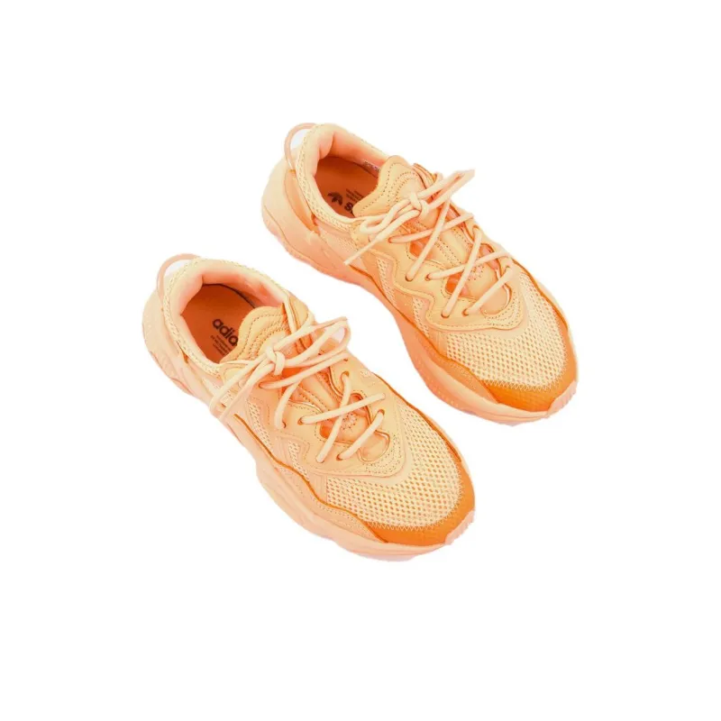 Adidas Originals Yeezy 500 Cushioning Anti Slip And Wear Resistant Low Top Chunky Sneakers Unisex Pink-3