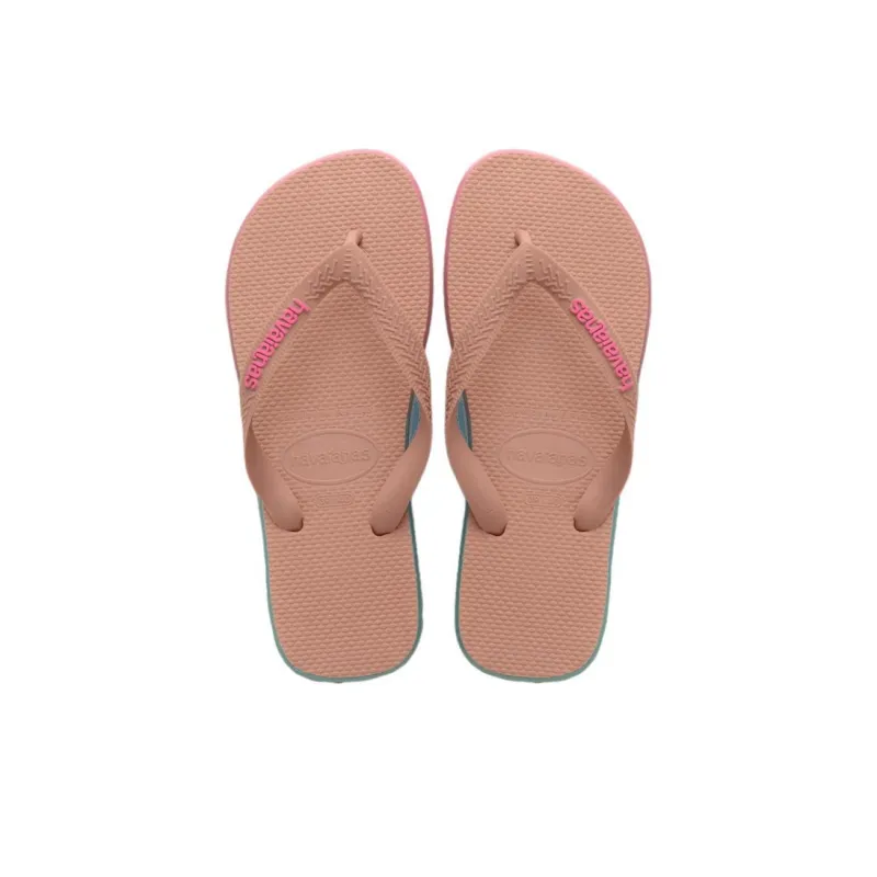 Havaianas Slip Resistant Flip Flops Men's Pink-3
