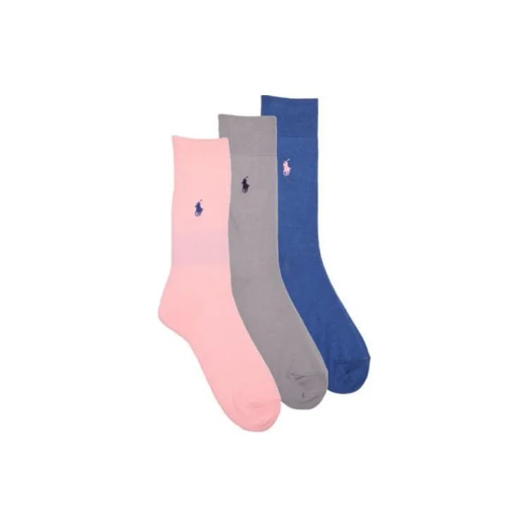 Polo Ralph Lauren Knee-High Socks Unisex 3 Pack-1