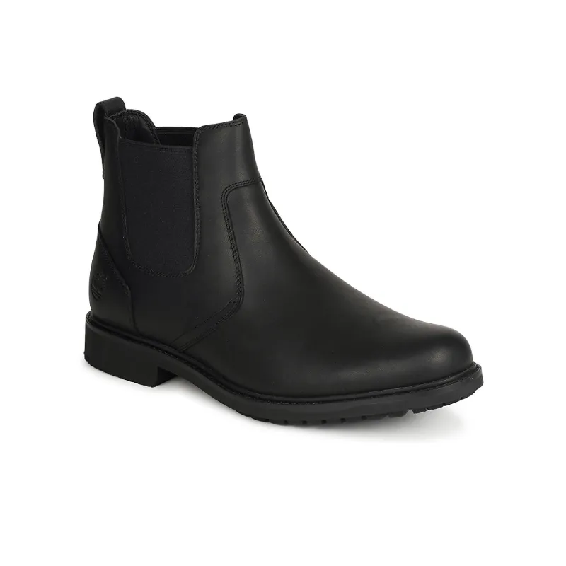 Timberland Stormbucks Ankle Length Chelsea Boots Men's Black-5