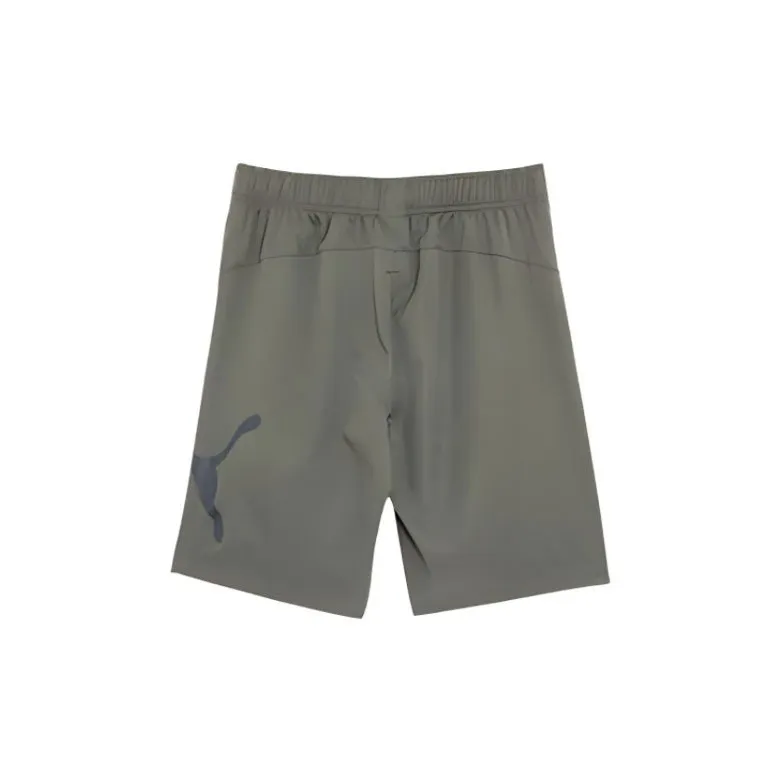 PUMA ESS WOVEN SHORTS 9' M Casual Shorts Men's Dark Olive-1