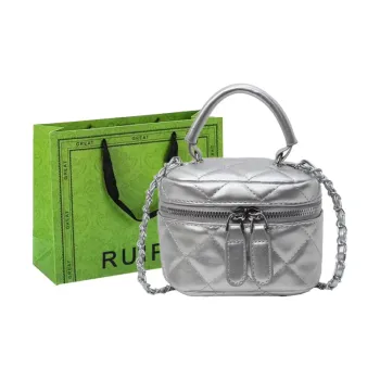 RUIPAI PU Handbag Regular Women's Silver/Pink/Ecru/Black