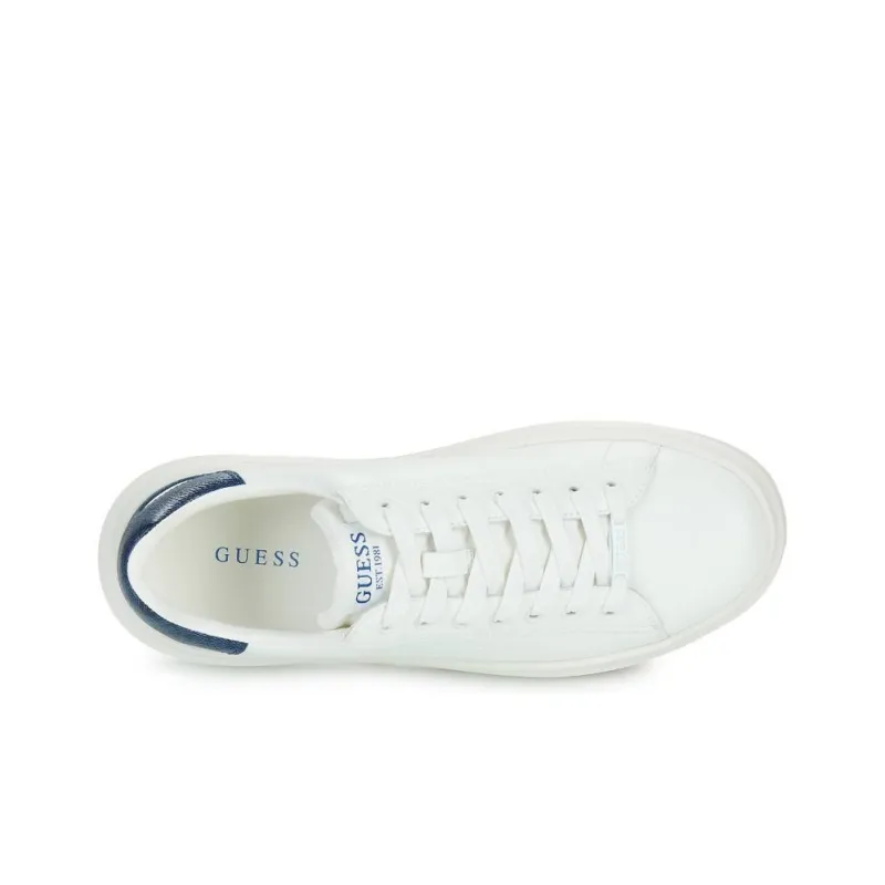 GUESS Elbina Low Top Casual Shoes Women's White-12