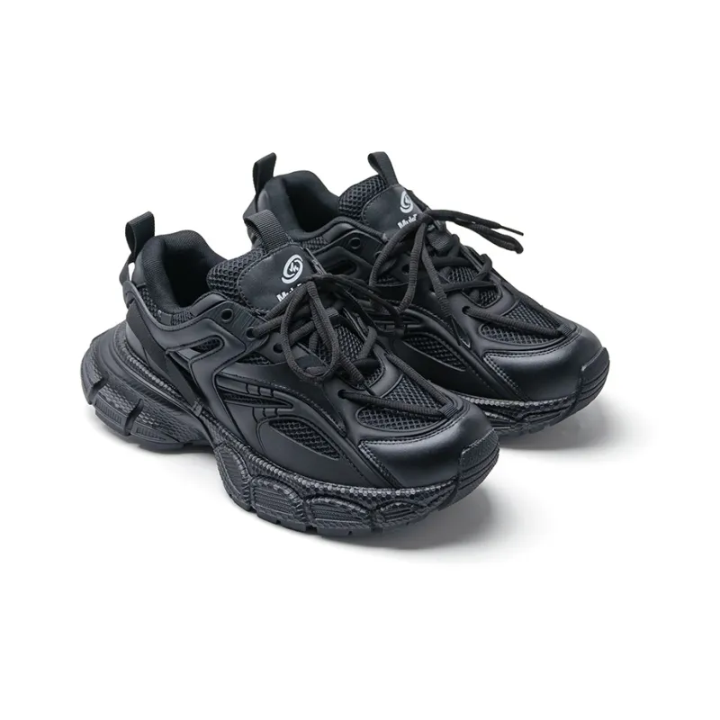 Mule Donkey Height Increasing Mid-Top Chunky Sneakers Unisex-4