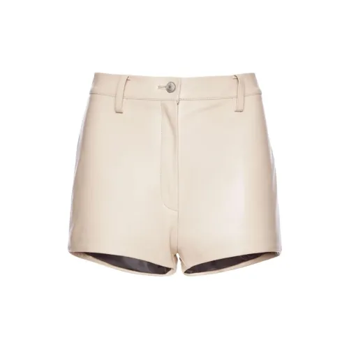 MAGDA BUTRYM High-waist Leather Mini Shorts