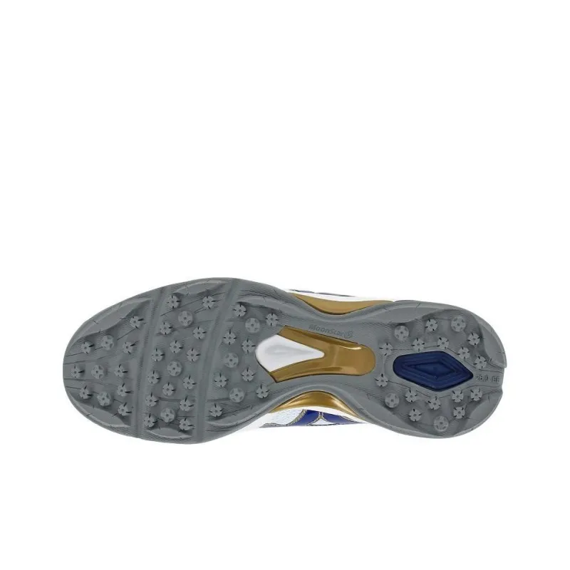 MoonStar MS 3400G Cushioning Anti-Slip Wear-Resistant Breathability Low-Top Casual Shoes Unisex White Blue-5