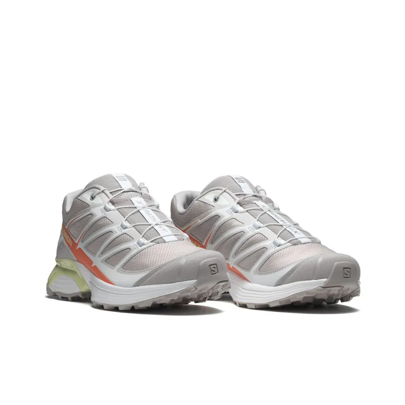 SALOMON XT Pathway Cushioning Wear Resistant Low Top Trekking Shoes Unisex Gray White-1