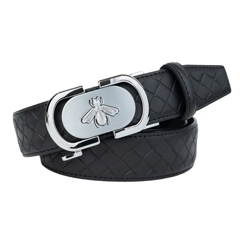NINE NAIL Leather Belts Men-6