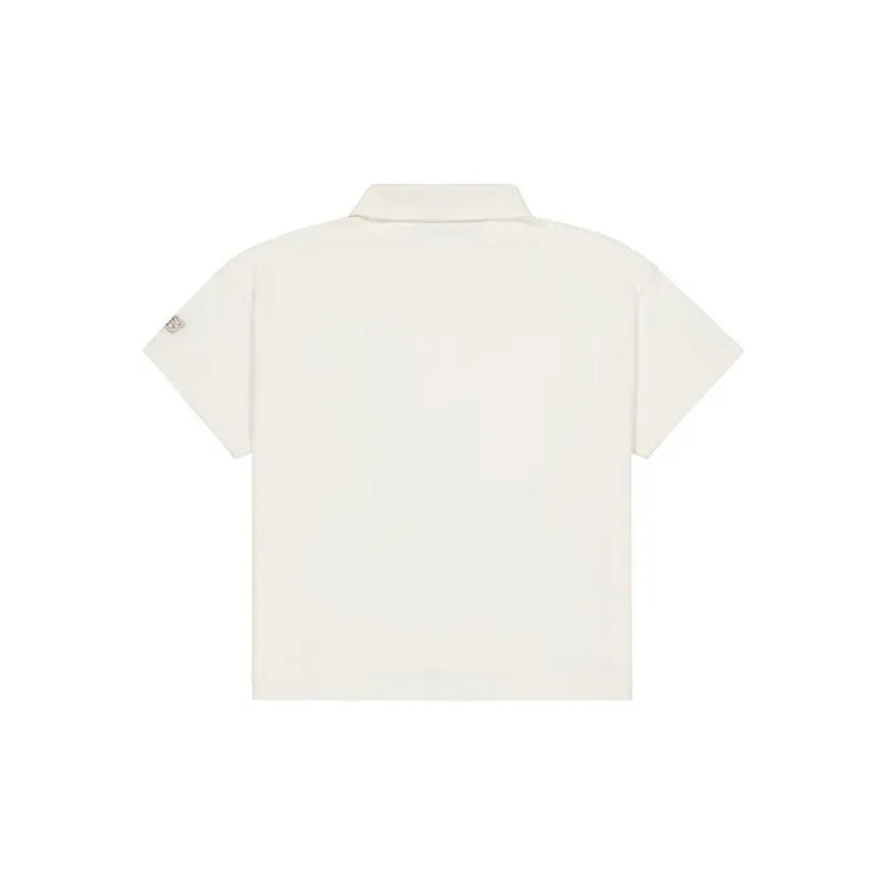 New Balance Polo Shirt Women's Ecru-1