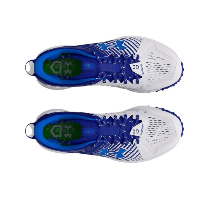 Under Armour Yard Turf Baseball Shoes 'Royal Blue White'-2