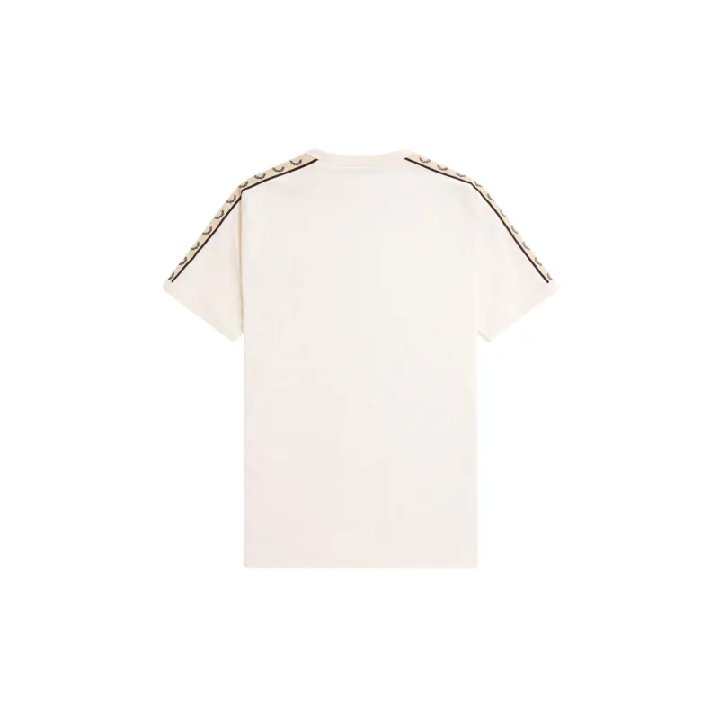 FRED PERRY Logo-embroidered Cotton T-shirt-1