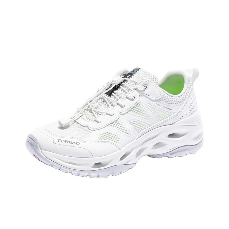 TOREAD River Trekking Shoes Men's White Gray-1