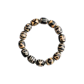 Bubble Scallops Agate Jade Bracelets Unisex