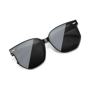 Sagawa TR/Memory Plastic Irregular Shape Sunglasses Unisex