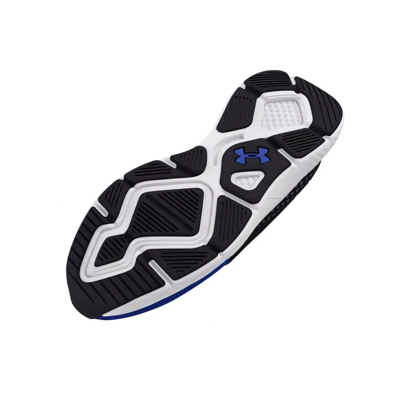 Under Armour Cushioning Wear-Resistant Low-Top Running Shoes Unisex Blue Black-4