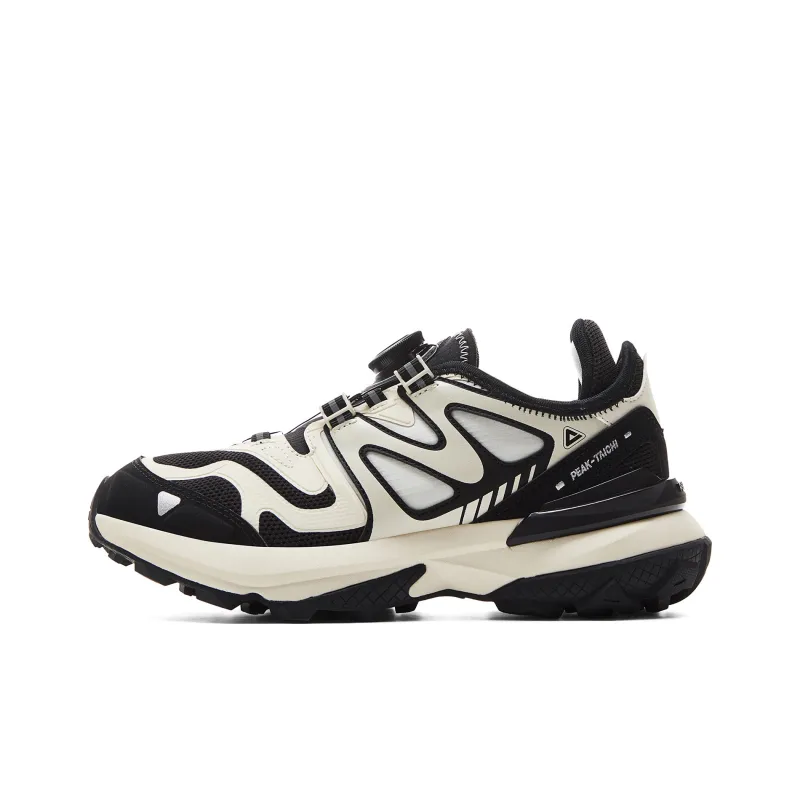 PEAK Classic Heritage Casual Shoes Women's Low Top Canvas White/Black-0
