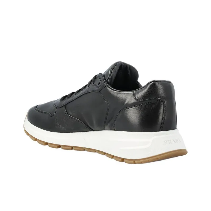PRADA PRAX 1 Low Top Casual Shoes Men's Black-3