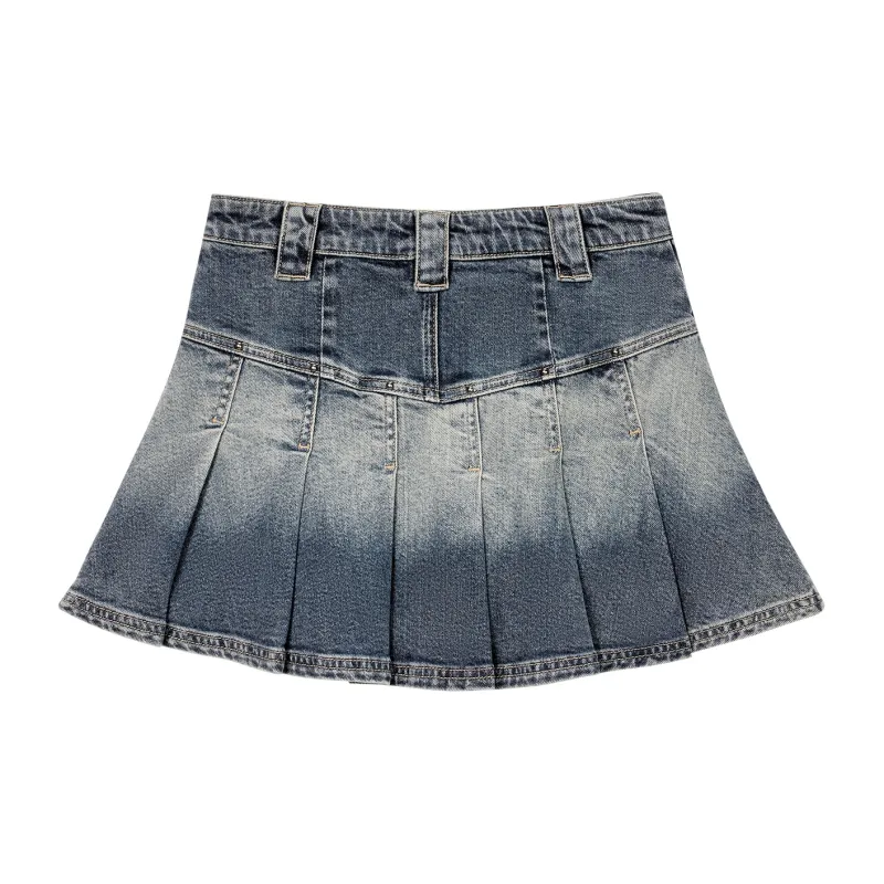 LINCchic Denim Short Skirts Women's-1