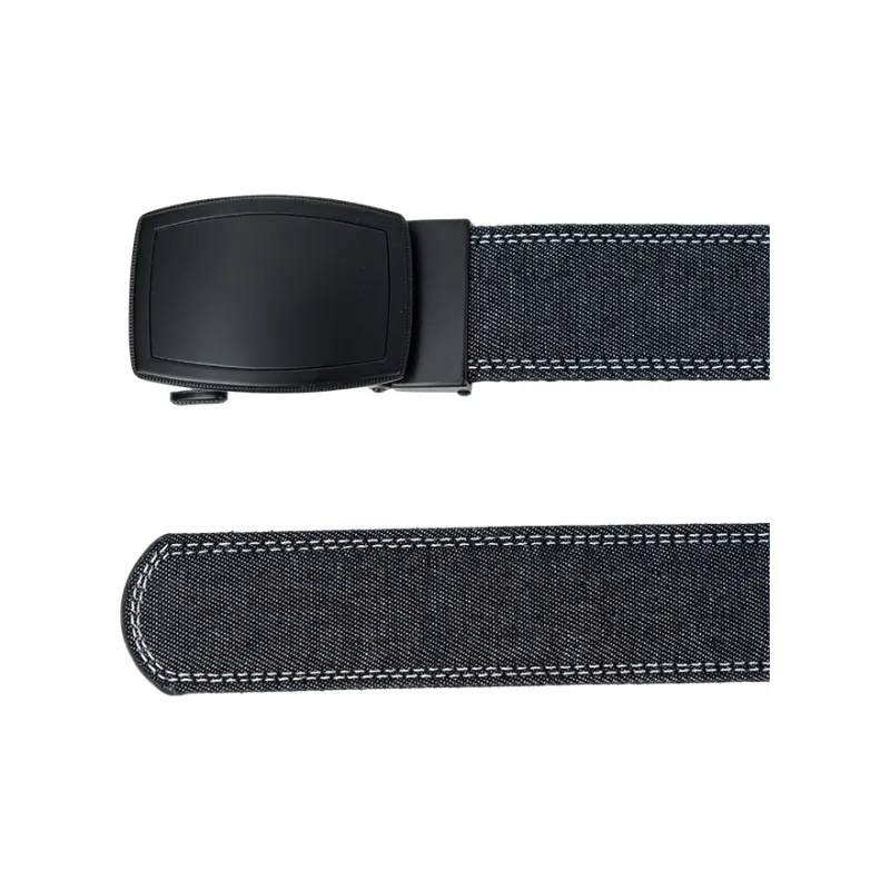 NINE NAIL Nine Section Spike Peaceful Life Buckle Denim Color Scheme Canvas Men's Belt Men's Width  3.5cm-3