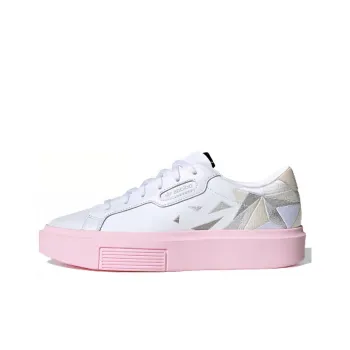 Sleek Women's Adidas Originals Super 'White Clear Pink' Women's