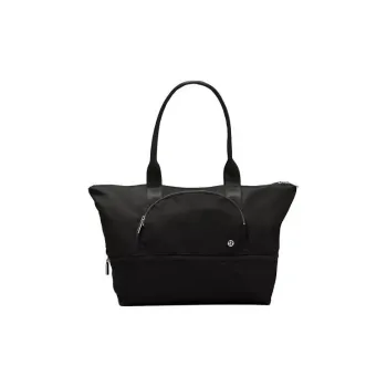 Lululemon Nylon With Recycled Polyester Tote Bag, Shopping Bag, Shoulder Bag, Handbag Regular Women's Black