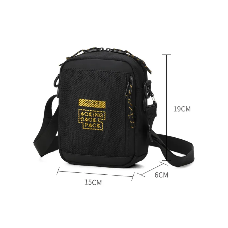 AOKING AK Polyester Water Resistant Shoulder Bag Crossbody Bag-5