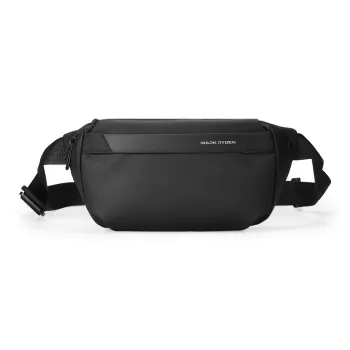 MARK RYDEN Oxford Shoulder Bag, Crossbody Bag, Sling Bag Regular Men's Elegant Black